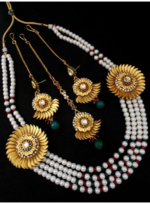 Rajwadi Jewelry Set